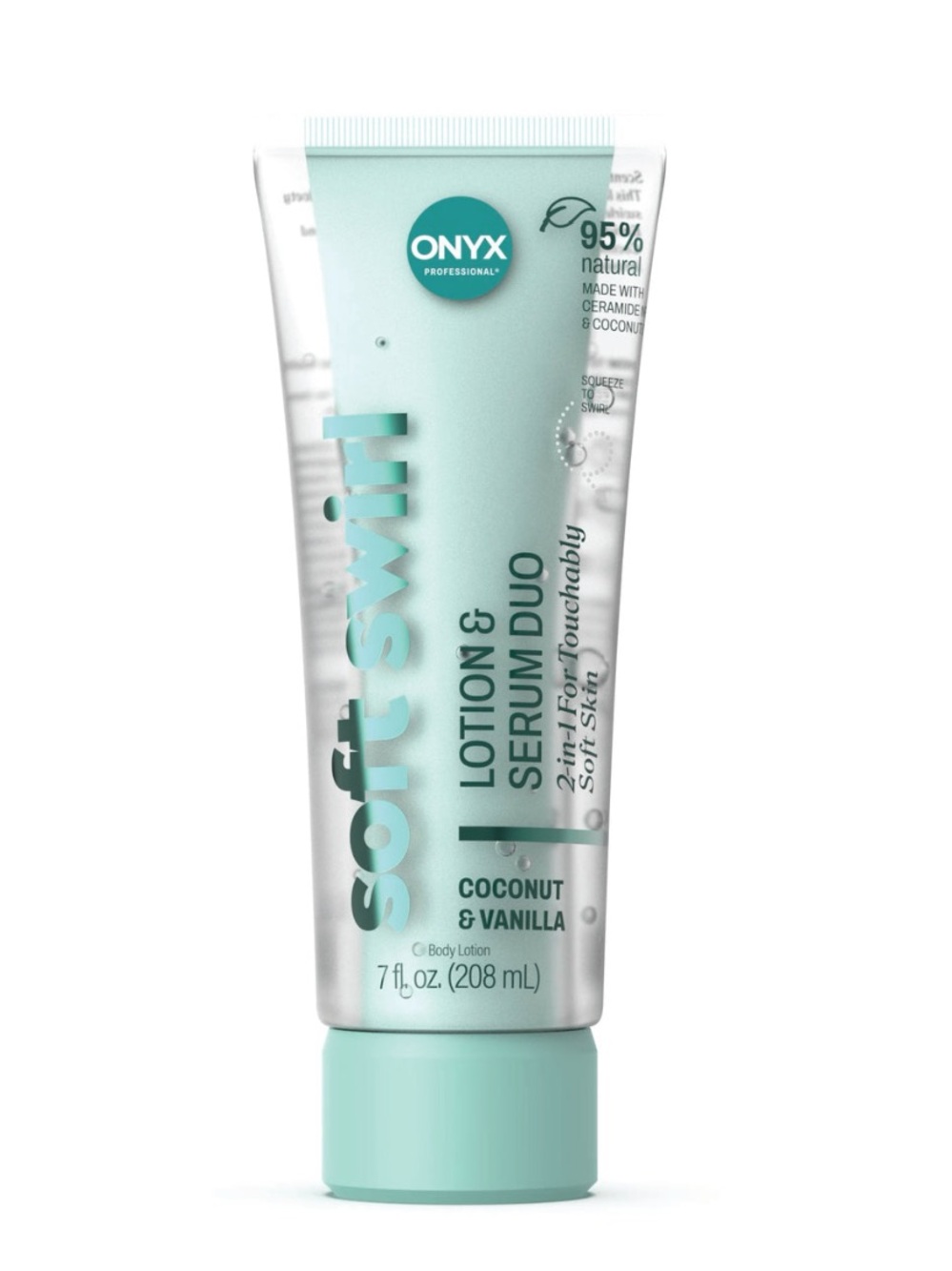 Onyx Professional Soft Swirl Body Lotion & Serum Duo Coconut & Vanilla skincare